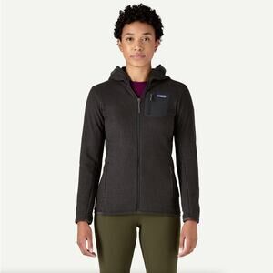 PATAGONIA R1 Air Full-Zip Hoody Black Sz XS